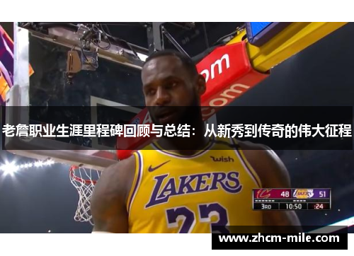 老詹职业生涯里程碑回顾与总结:从新秀到传奇的伟大征程 老詹职业生涯里程碑回顾与总结:从新秀到传奇的伟大征程