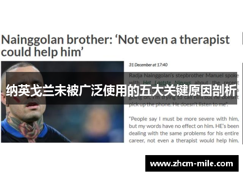 纳英戈兰未被广泛使用的五大关键原因剖析 纳英戈兰未被广泛使用的五大关键原因剖析